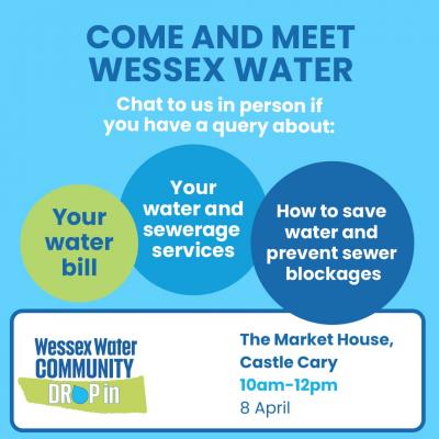 Wessex Water Drop In Session poster.